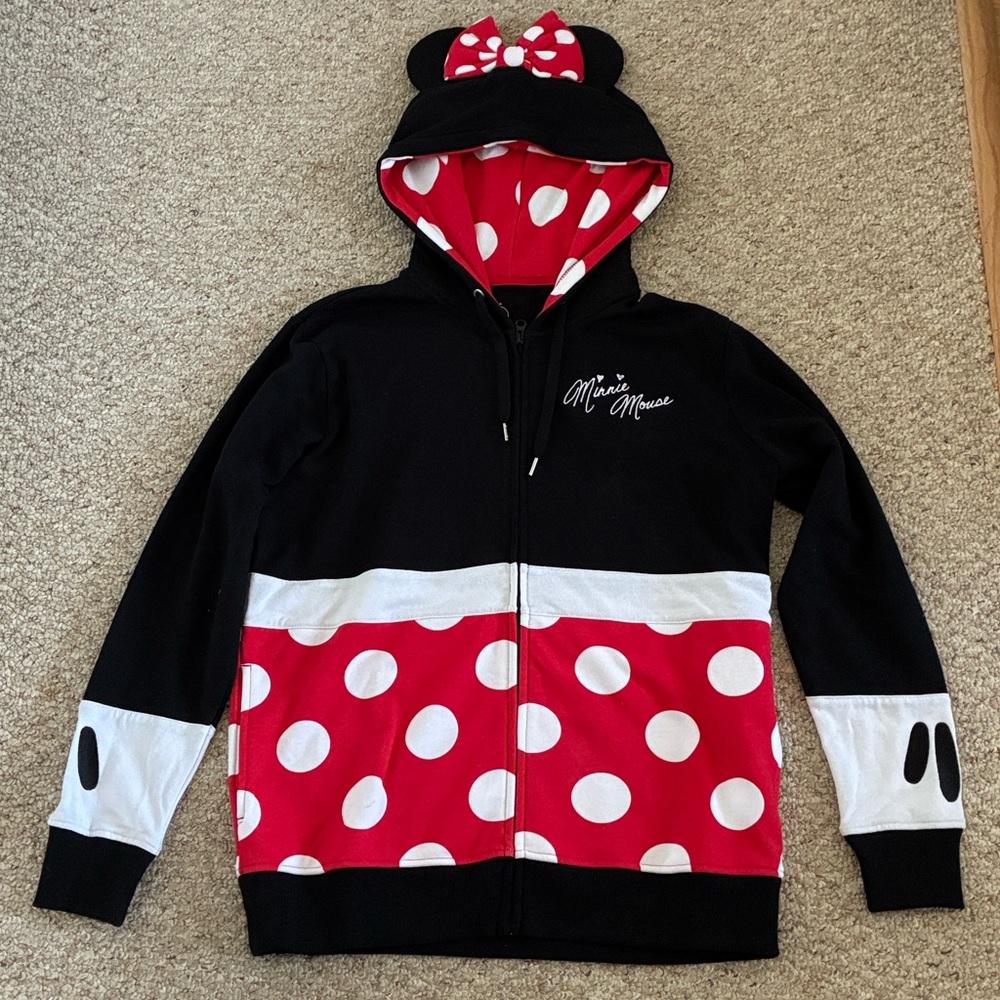 Disney Minnie Mouse Hoodie w/Ears